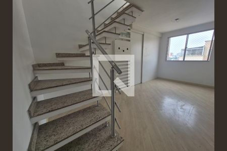 Sala 1 de apartamento à venda com 2 quartos, 89m² em Parque Sao Vicente, Santo André