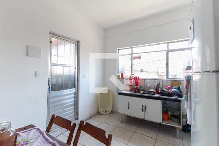 Cozinha de casa para alugar com 1 quarto, 40m² em Jardim Sao Carlos (zona Leste), São Paulo