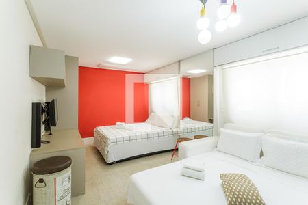 Quarto 1 de apartamento para alugar com 2 quartos, 122m² em Itaim Bibi, São Paulo