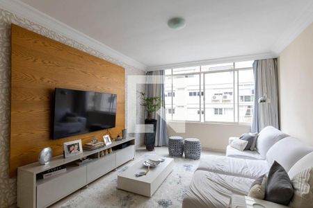 Sala de apartamento para alugar com 3 quartos, 183m² em Santa Cecilia, São Paulo