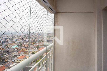 Varanda da Sala de apartamento à venda com 2 quartos, 52m² em Centro, Diadema