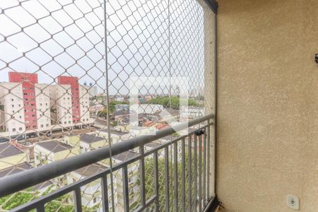 Varanda da sala de apartamento à venda com 2 quartos, 57m² em Suiço, São Bernardo do Campo