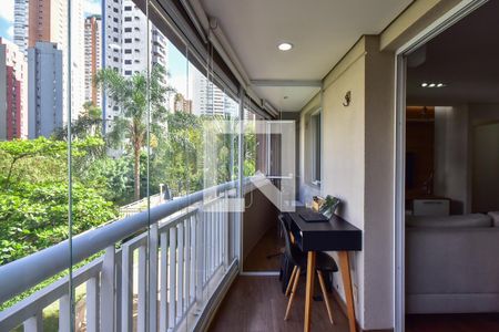 Varanda de apartamento à venda com 2 quartos, 96m² em Vila Andrade, São Paulo