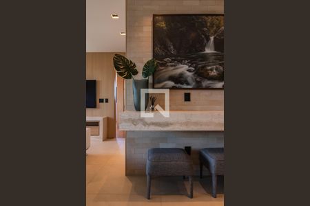 Sala de apartamento para alugar com 2 quartos, 112m² em Empresarial 18 do Forte, Barueri