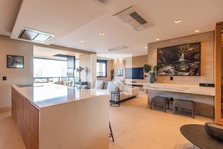 Sala de apartamento para alugar com 2 quartos, 112m² em Empresarial 18 do Forte, Barueri