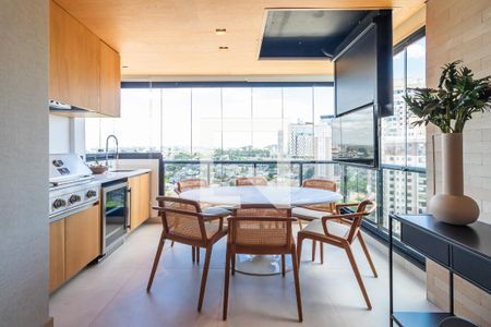 Sala de apartamento para alugar com 2 quartos, 112m² em Empresarial 18 do Forte, Barueri