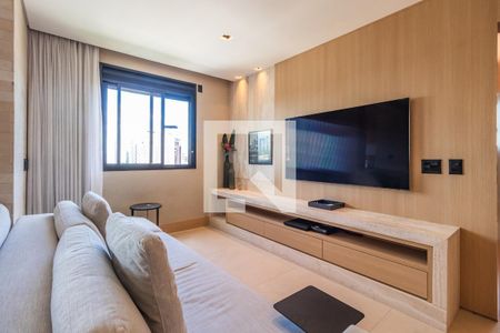 Sala de apartamento para alugar com 2 quartos, 112m² em Empresarial 18 do Forte, Barueri