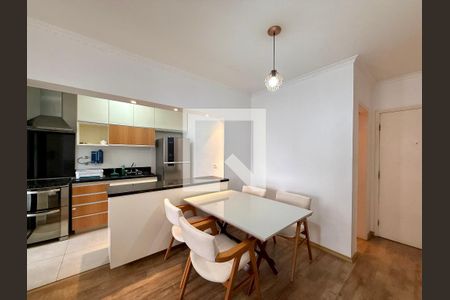 Sala de apartamento para alugar com 1 quarto, 50m² em Brooklin, São Paulo