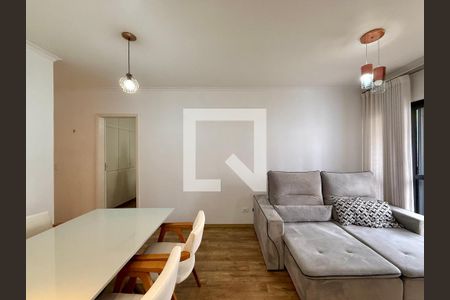 Sala de apartamento para alugar com 1 quarto, 50m² em Brooklin, São Paulo