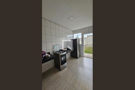 Cozinha e Área de Serviço de apartamento à venda com 2 quartos, 42m² em Jardim Esmeraldina, Campinas