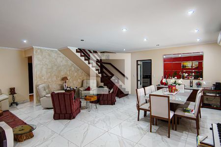 sala de casa de condomínio à venda com 6 quartos, 520m² em Anil, Rio de Janeiro