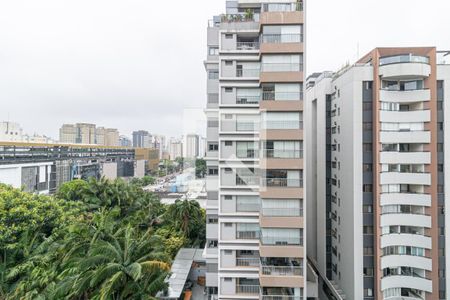 Varanda do Studio de kitnet/studio à venda com 1 quarto, 29m² em Indianópolis, São Paulo