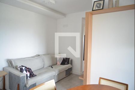 Sala de apartamento à venda com 3 quartos, 93m² em Campestre, Santo André