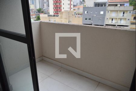 Varanda da Sala de apartamento à venda com 2 quartos, 55m² em Parque das Nações, Santo André