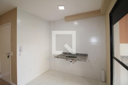 Sala/Cozinha de apartamento para alugar com 2 quartos, 48m² em Carandiru, São Paulo