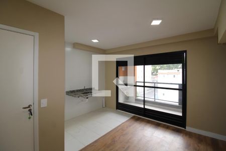 Sala/Cozinha de apartamento para alugar com 2 quartos, 48m² em Carandiru, São Paulo