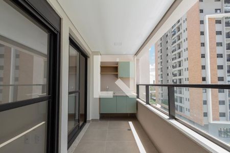 Varanda de apartamento para alugar com 1 quarto, 49m² em Além Ponte, Sorocaba