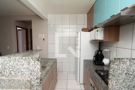 Cozinha e Área de Serviço de apartamento para alugar com 2 quartos, 45m² em Diamante, Belo Horizonte