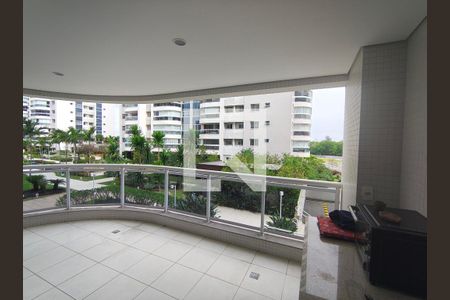 Varanda - Sala de apartamento à venda com 2 quartos, 85m² em Barra da Tijuca, Rio de Janeiro