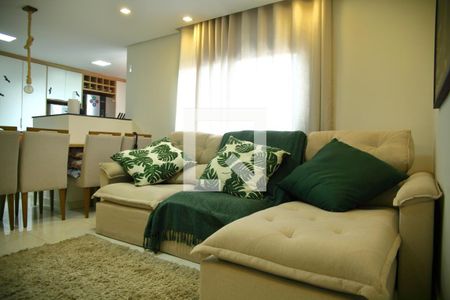 Sala 1  de apartamento à venda com 3 quartos, 115m² em Jardim Calux, São Bernardo do Campo