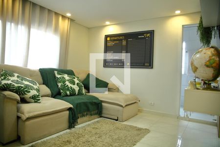 Sala 1  de apartamento à venda com 3 quartos, 115m² em Jardim Calux, São Bernardo do Campo