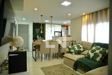 Sala 1  de apartamento à venda com 3 quartos, 115m² em Jardim Calux, São Bernardo do Campo
