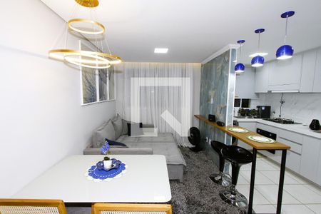 Sala de apartamento à venda com 2 quartos, 47m² em Jk, Contagem