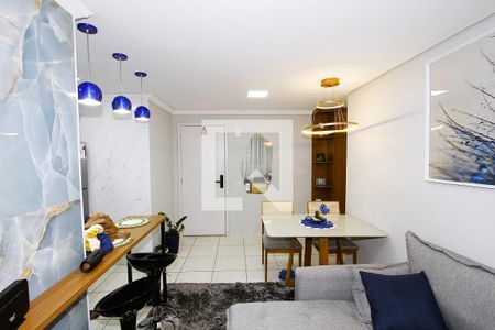 Sala de apartamento à venda com 2 quartos, 47m² em Jk, Contagem