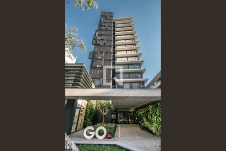Fachada de apartamento para alugar com 1 quarto, 24m² em Auxiliadora, Porto Alegre