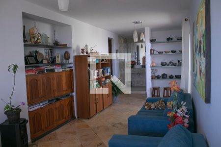 Sala da Cobertura de apartamento para alugar com 3 quartos, 170m² em São Lucas, Belo Horizonte
