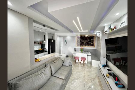 Sala/Cozinha de apartamento à venda com 2 quartos, 69m² em Parada Inglesa, São Paulo