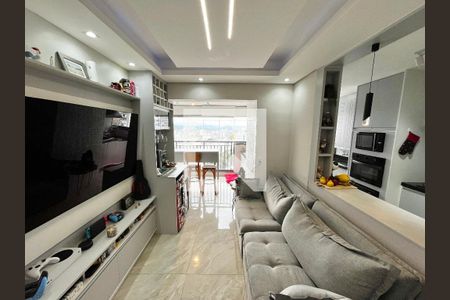 Sala/Cozinha de apartamento à venda com 2 quartos, 69m² em Parada Inglesa, São Paulo