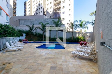 Área comum de apartamento para alugar com 2 quartos, 42m² em Parque Maria Helena, São Paulo