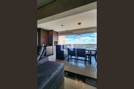 Varanda Gourmet  de apartamento à venda com 3 quartos, 116m² em Baeta Neves, São Bernardo do Campo