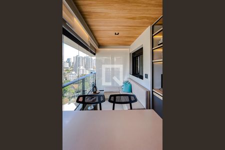 Varanda da Sala de apartamento à venda com 2 quartos, 69m² em Vila Mariana, São Paulo