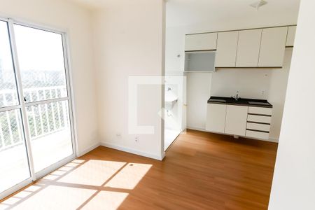 Sala de apartamento para alugar com 2 quartos, 37m² em Paraíso do Morumbi, São Paulo
