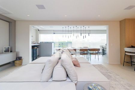 Sala de apartamento à venda com 3 quartos, 136m² em Jardim Dom Bosco, São Paulo