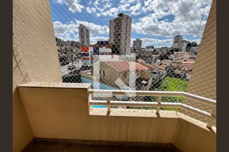 Varanda da Sala de apartamento à venda com 3 quartos, 77m² em Vila Pauliceia, São Paulo