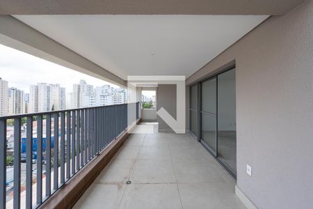 Varanda de apartamento à venda com 3 quartos, 177m² em Vila Clementino, São Paulo