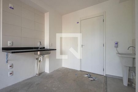 Sala/Cozinha de apartamento à venda com 1 quarto, 26m² em Pinheiros, São Paulo
