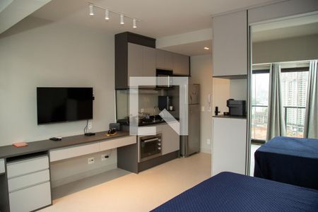 Estúdio de kitnet/studio para alugar com 1 quarto, 28m² em Jardim das Acacias, São Paulo