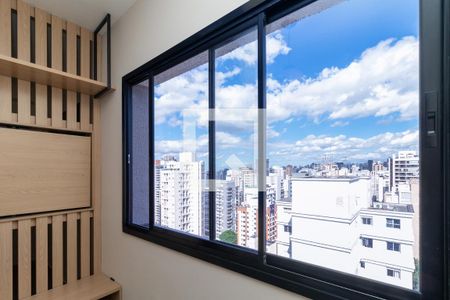 Vista da Janela da Sala de apartamento à venda com 1 quarto, 24m² em Pompeia, São Paulo