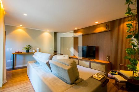 Sala de apartamento à venda com 2 quartos, 100m² em Vila Gilda, Santo André