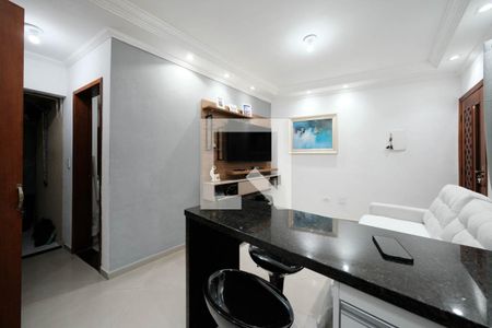 Sala/Cozinha de casa de condomínio à venda com 1 quarto, 38m² em Jardim Brasilia, São Paulo
