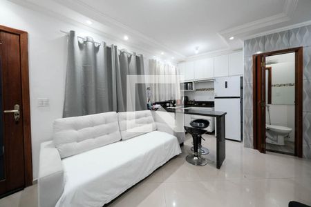 Sala/Cozinha de casa de condomínio à venda com 1 quarto, 38m² em Jardim Brasilia, São Paulo