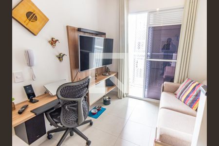 Sala/Cozinha de apartamento para alugar com 1 quarto, 29m² em Belenzinho, São Paulo