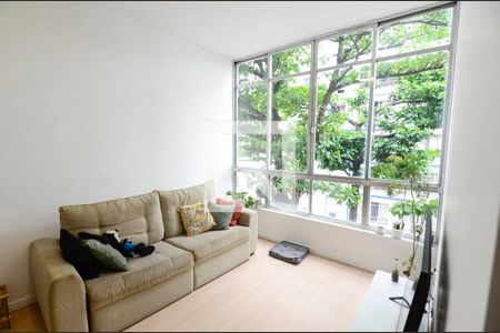 Sala de apartamento à venda com 3 quartos, 77m² em Tijuca, Rio de Janeiro