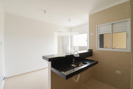 Sala/Cozinha de casa para alugar com 2 quartos, 40m² em Vila Espanhola, São Paulo
