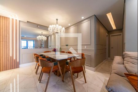 Sala de apartamento à venda com 3 quartos, 81m² em Campestre, Santo André