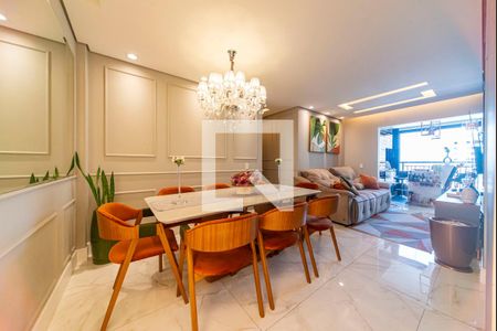 Sala de apartamento à venda com 3 quartos, 81m² em Campestre, Santo André